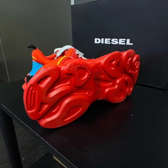 Diesel Kids Red Sneakers